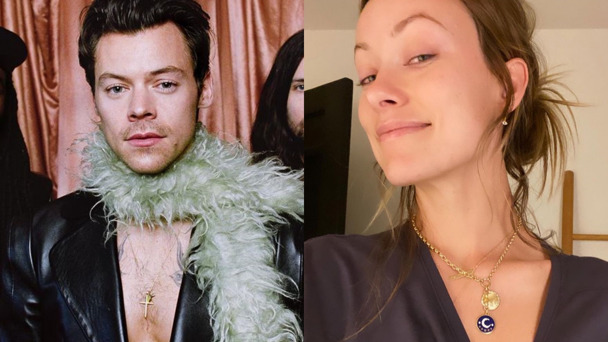 Harry Styles e Olivia Wilde são fotografados aos beijos na Itália
