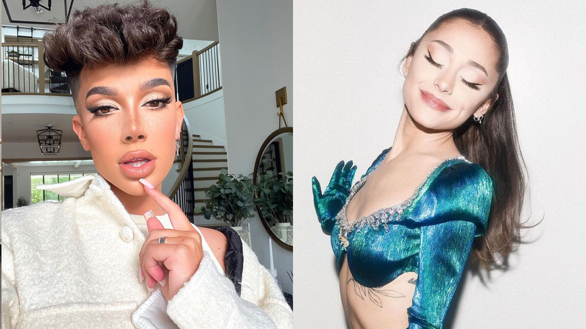 James Charles se pronuncia sobre ter dito que Ariana Grande é uma das celebridade mais rudes que já conheceu